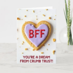 Bff-Keks-Freundschaftskarte Karte