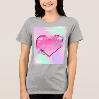 Bff T-Shirt für den Alltag Tri-Blend Shirt