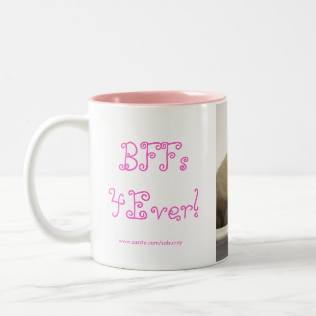 BFFs4Ever! Tasse - Rosa (Links)