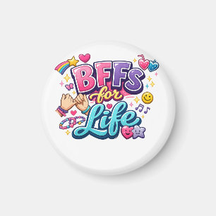 BFFs fürs Leben – Süße beste Freundinnen für immer Magnet