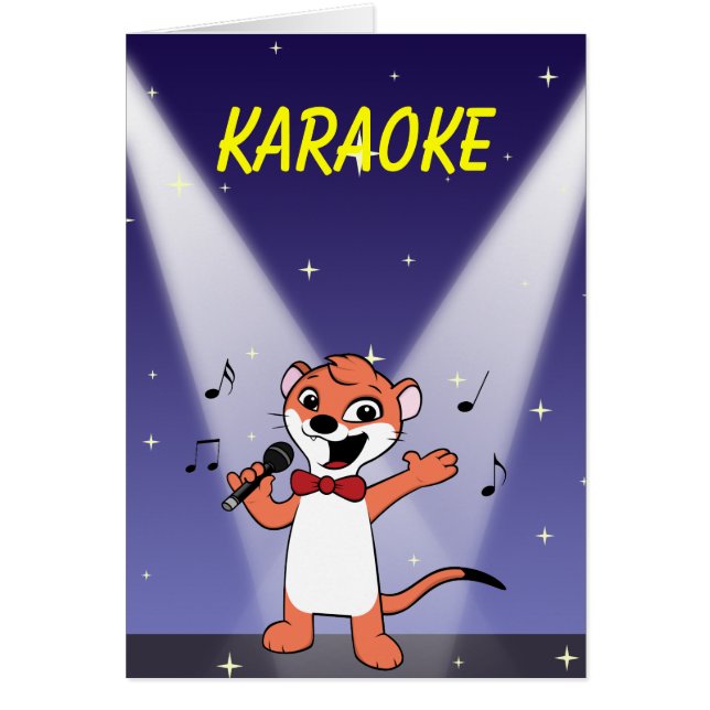 BG 2 Weasel, Weasel-Maskottchen, KARAOKE (Vorne)