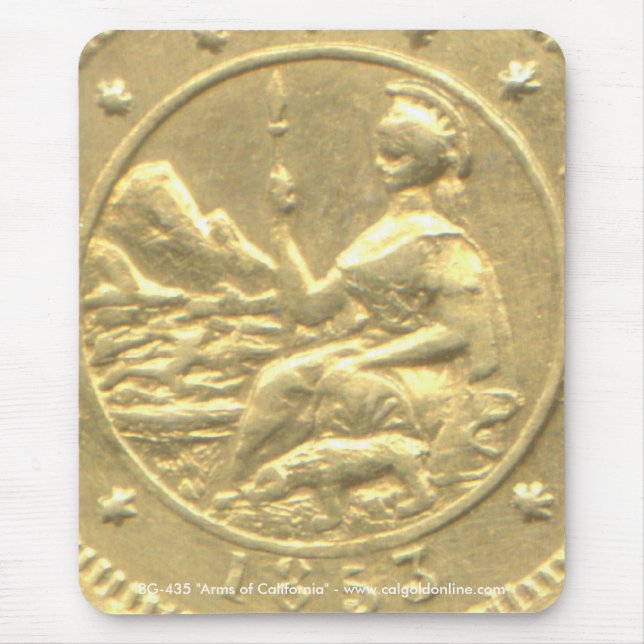 BG-435 "Arme von Kalifornien" vertikales Mousepad (Vorne)