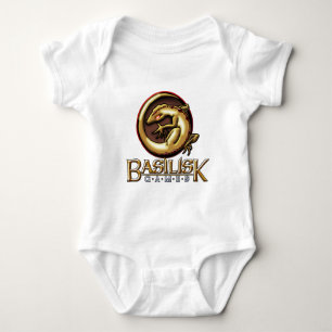BG-Logo-Säuglings-Raupe Baby Strampler