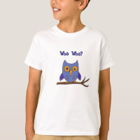 BG, lustig wer Eulen-Cartoon-Shirt