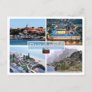 BG Nesebar - Unabhängigkeitsplatz - Sofia Postkarte
