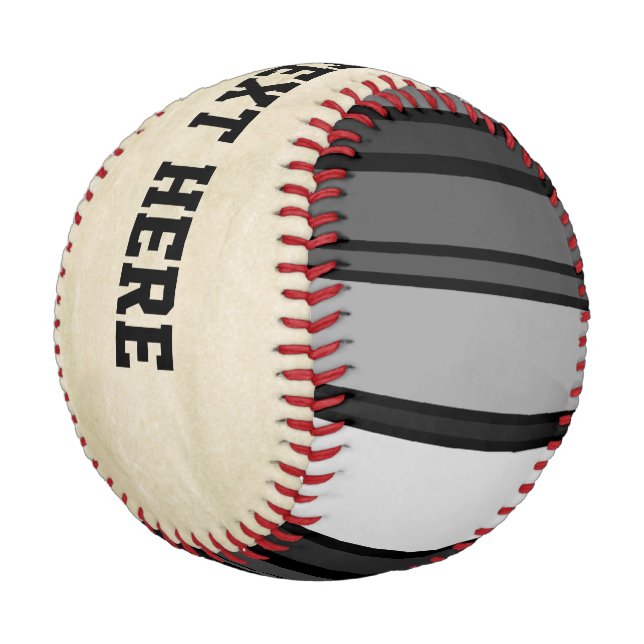 BG Stripes Muster farbiges XI + Ihr Backgr. Baseball (Schrägansicht)