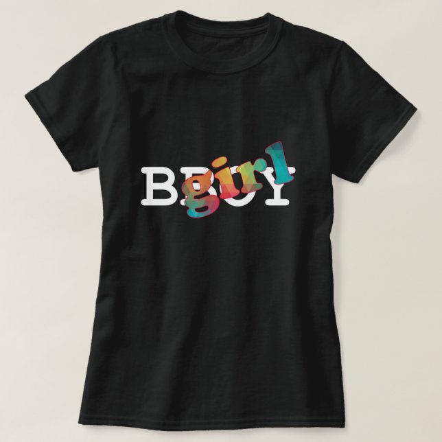 BGirl-Shirt T-Shirt (Design vorne)