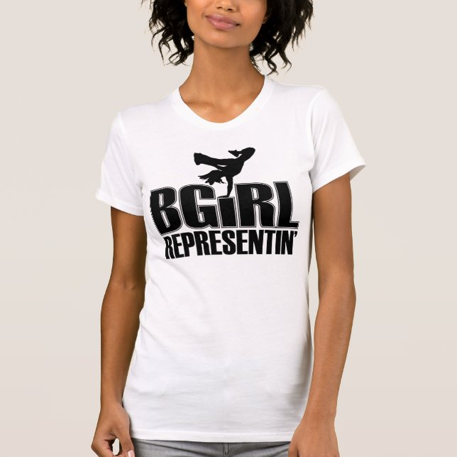 BGirl-T-Shirt T-Shirt (Vorderseite)