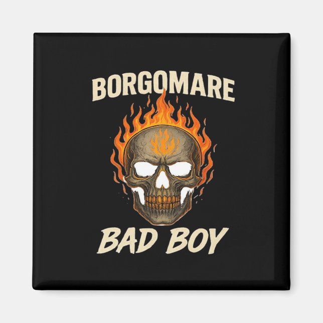 Bgm Bad - Skeleton Hands Herz Magnet (Vorne)