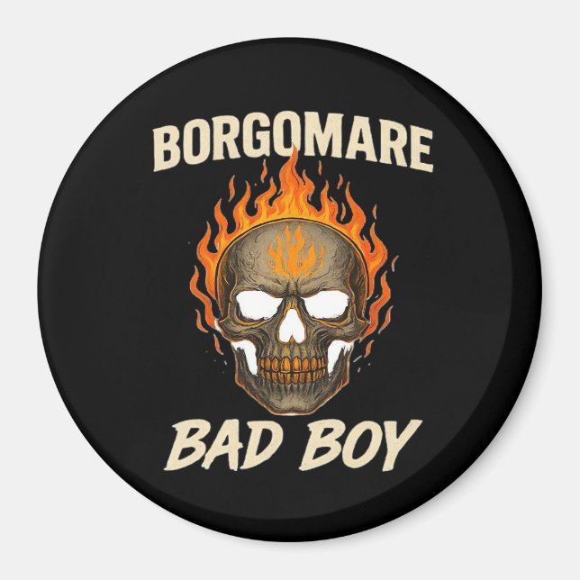 Bgm Bad - Skeleton Hands Herz Magnet (Vorne)