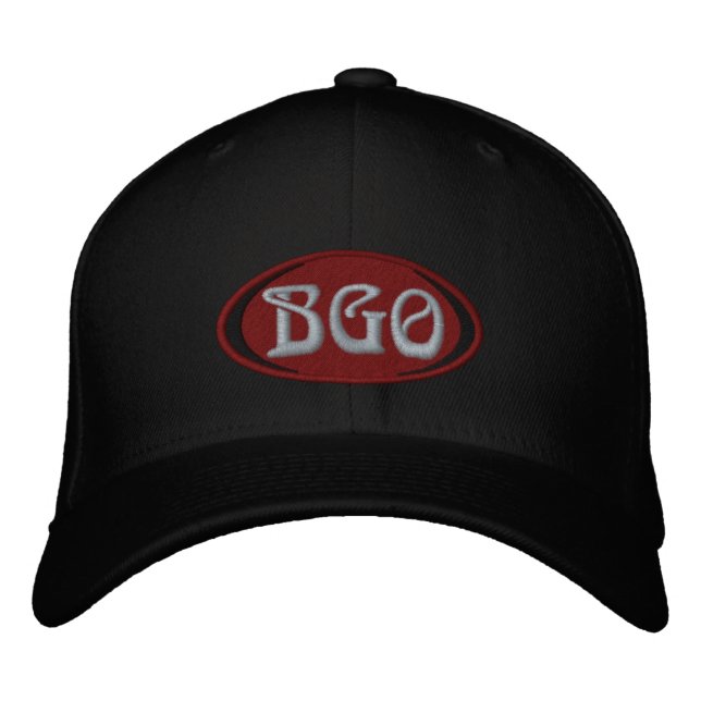 BGO Ball Cap Bestickte Baseballkappe (Vorderseite)