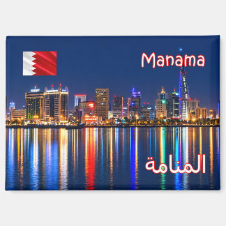 BH0006, Manama, Nachtansicht Magnet
