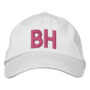 BH HAT BEACH HAVEN LBI NEW JERSEY 08008 BESTICKTE BASEBALLKAPPE