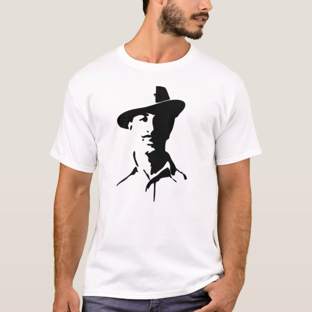 Bhagat Singh indischer Freiheits-Kämpfer T-Shirt (Vorderseite)