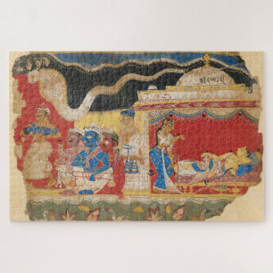 Bhagavat Purana Baby Krishna Stolen by Vasudov Puzzle