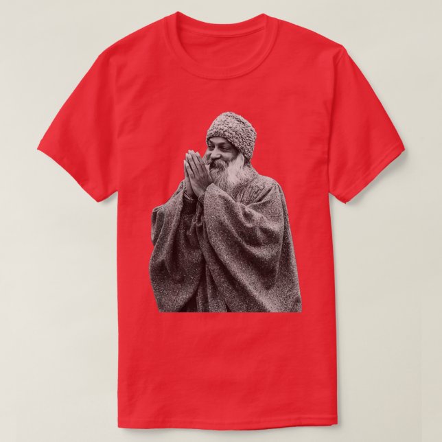Bhagwan Rajneesh T-Shirt (Design vorne)