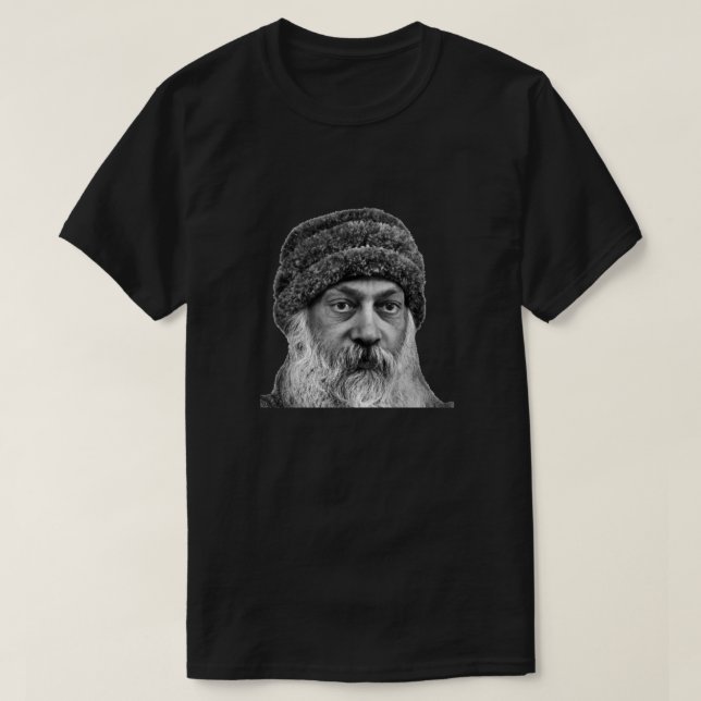Bhagwan Rajneesh Tri-blend T-Shirt (Design vorne)