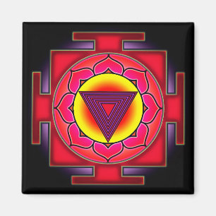 Bhairavi Yantra Magnet