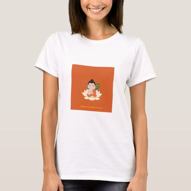BhaktiYogaMonk Damen T-Shirt (Vorderseite)
