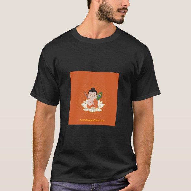 BhaktiYogaMonk Herren T-Shirt (Vorderseite)