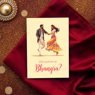 Bhangra Birthday Card Karte