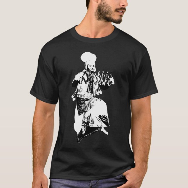 Bhangra Pose 24 T-Shirt (Vorderseite)