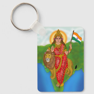 Bharat Mata Schlüsselanhänger