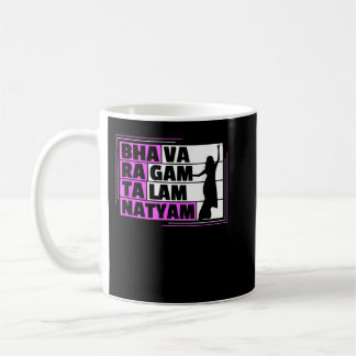 Bharatanatyam Design für einen Bharatanatyam Dance Kaffeetasse