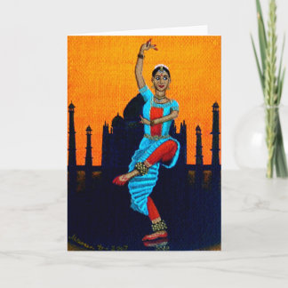 "Bharatanatyam " Karte
