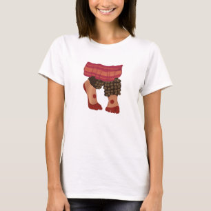 Bharatanatyam-Tänzer Füße Design personalisiert T-Shirt