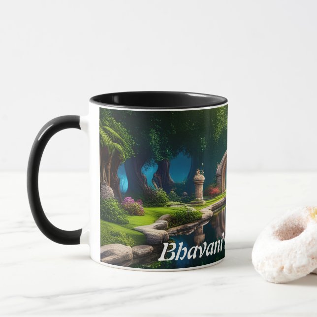 Bhavanis Morgentee Tasse (Mit Donut)