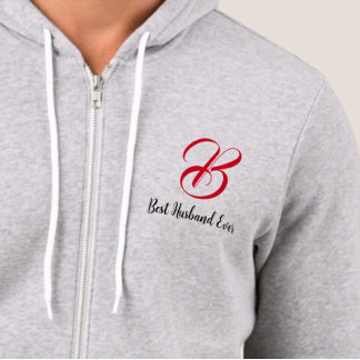 BHE (Initialen) Monogramm Hoodie