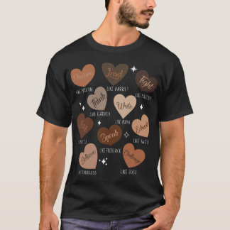 Bhgytec feiert schwarze Geschichte AA Schwarze Ges T-Shirt