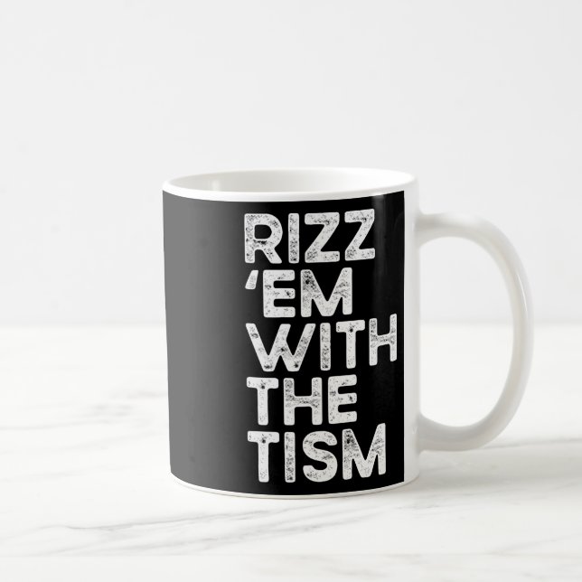 Bhgytec Uni Erwachsene Autismus Bewusstsein Kaffeetasse (Rechts)