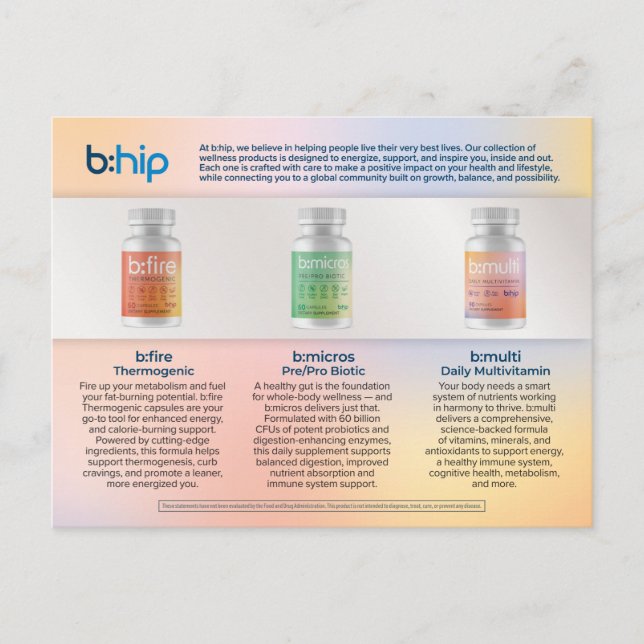 bhip Invitation Postcard Einladungspostkarte (Vorderseite)