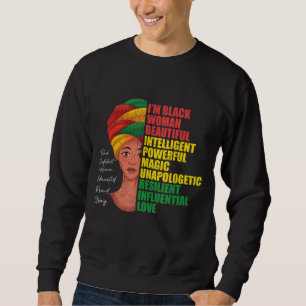 BHM African Women African American Black History Sweatshirt
