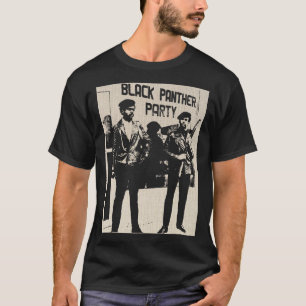 BHM BPP Vintage Schwarze Geschichte Selbstverteidi T-Shirt