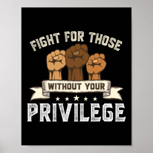 BHM kämpft für den Kampf ohne die schwarze Vorgesc Poster