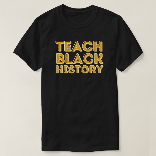 BHM-T - Shirt für die schwarze Geschichte (Design vorne)