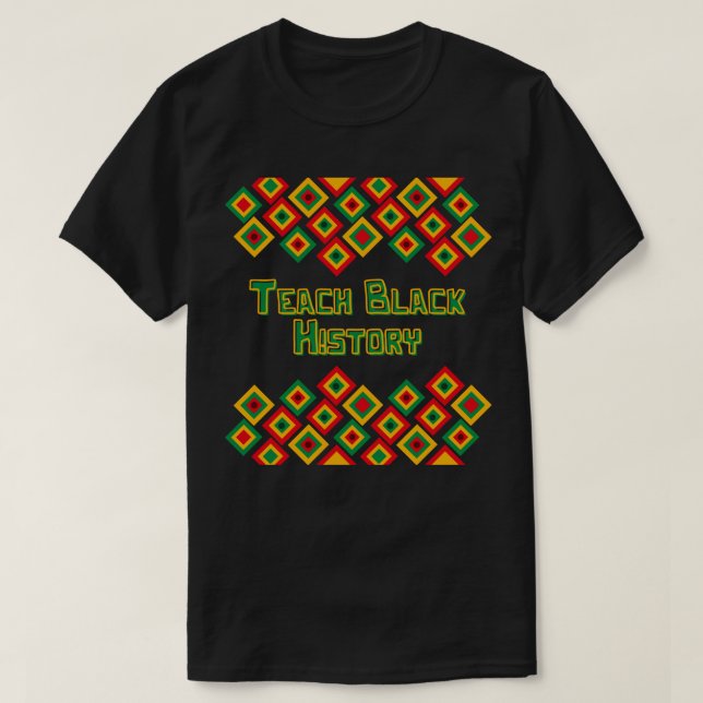 BHM-T - Shirt für die schwarze Geschichte (Design vorne)