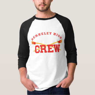 BHS-Crew - 3/4-Sieb mit Retro-Logo - Mens/Unisex T-Shirt