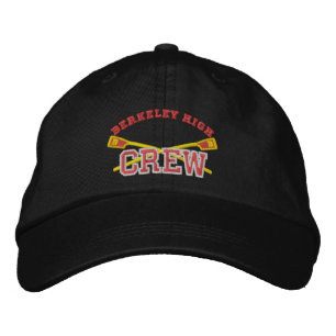 BHS-Crew - Einstellbarer Baseballhut - Retro-Logo Bestickte Baseballkappe