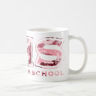 BHS gemasert (Camouflagerosa) Tasse