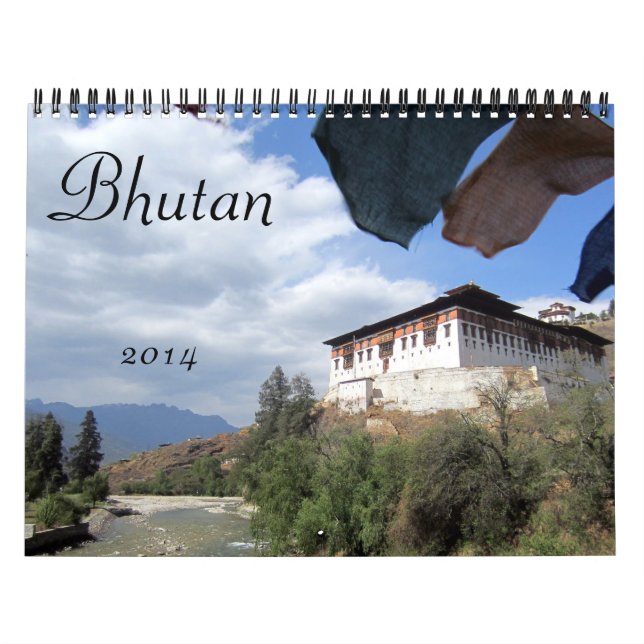 Bhutan 2014 kalender (Titelbild)
