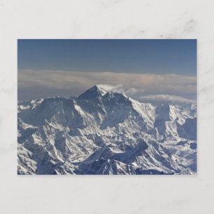 BHUTAN. Ewiger Schnee auf dem Everest Mountain, Postkarte