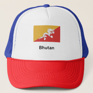 Bhutan Flag Truckerkappe