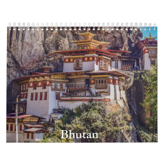 Bhutan-Kalender Kalender (Titelbild)