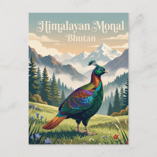 Bhutan Postkarte