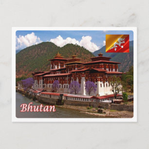 Bhutan - Punakha - Postkarte