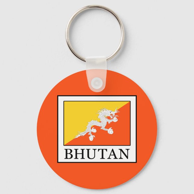 Bhutan Schlüsselanhänger (Vorderseite)